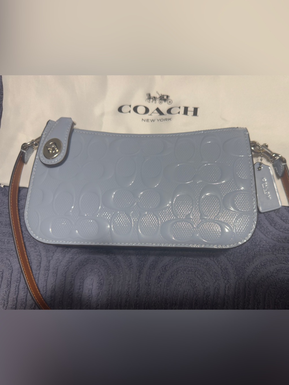 Coach Penn shoulder bag in signature leather